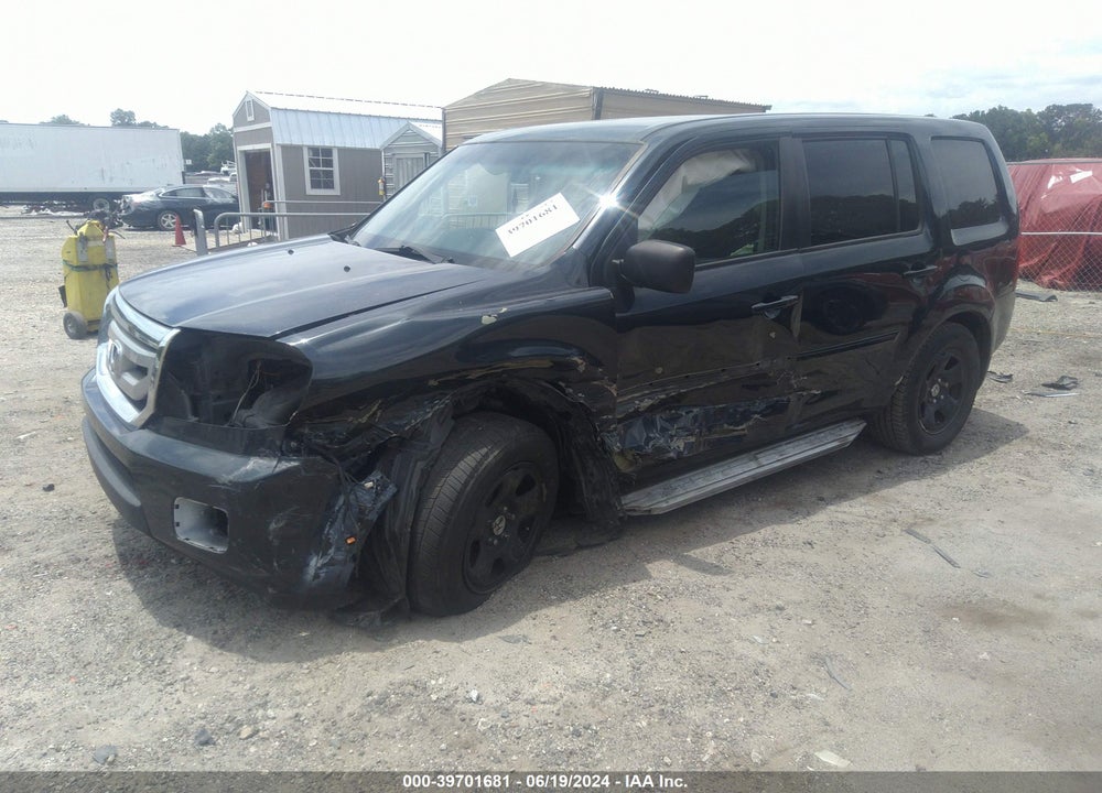 2009 HONDA PILOT LX VIN: 5FNYF38279B009771