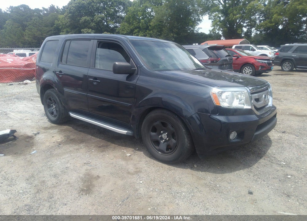 2009 HONDA PILOT LX VIN: 5FNYF38279B009771