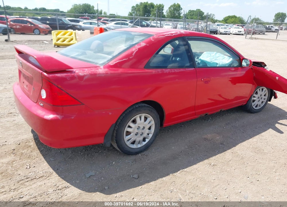 2005 HONDA CIVIC LX VIN: 1HGEM22515L018657