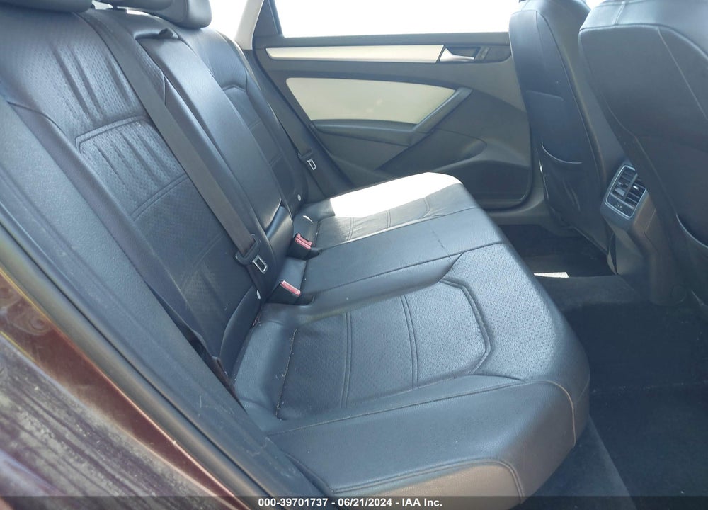 2013 VOLKSWAGEN PASSAT 2.5L SE VIN: 1VWBP7A39DC002367