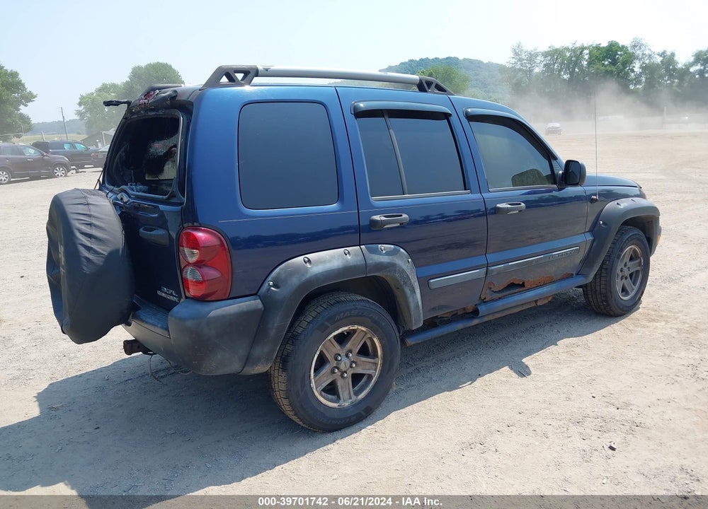 2005 JEEP LIBERTY RENEGADE VIN: 1J4GL38K75W723078