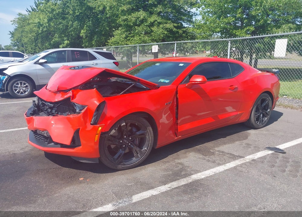 2021 CHEVROLET CAMARO RWD LT1 VIN: 1G1FF1R73M0125054
