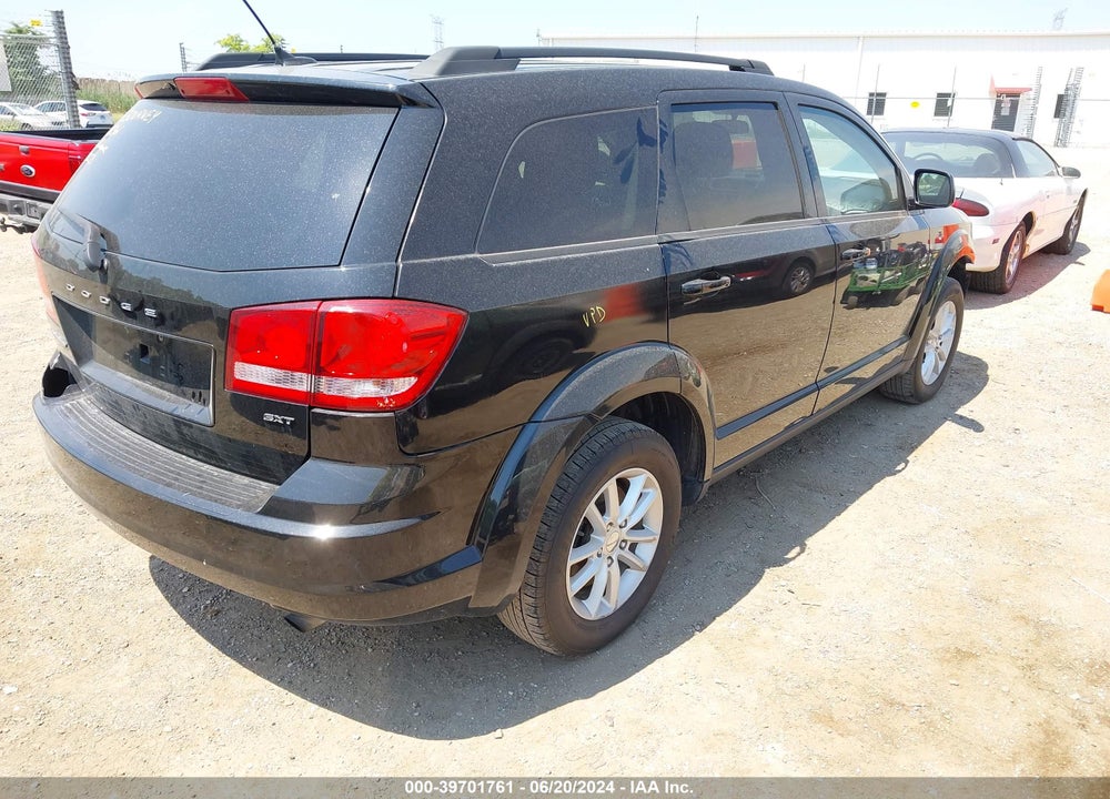 2015 DODGE JOURNEY SXT VIN: 3C4PDCBB2FT707616
