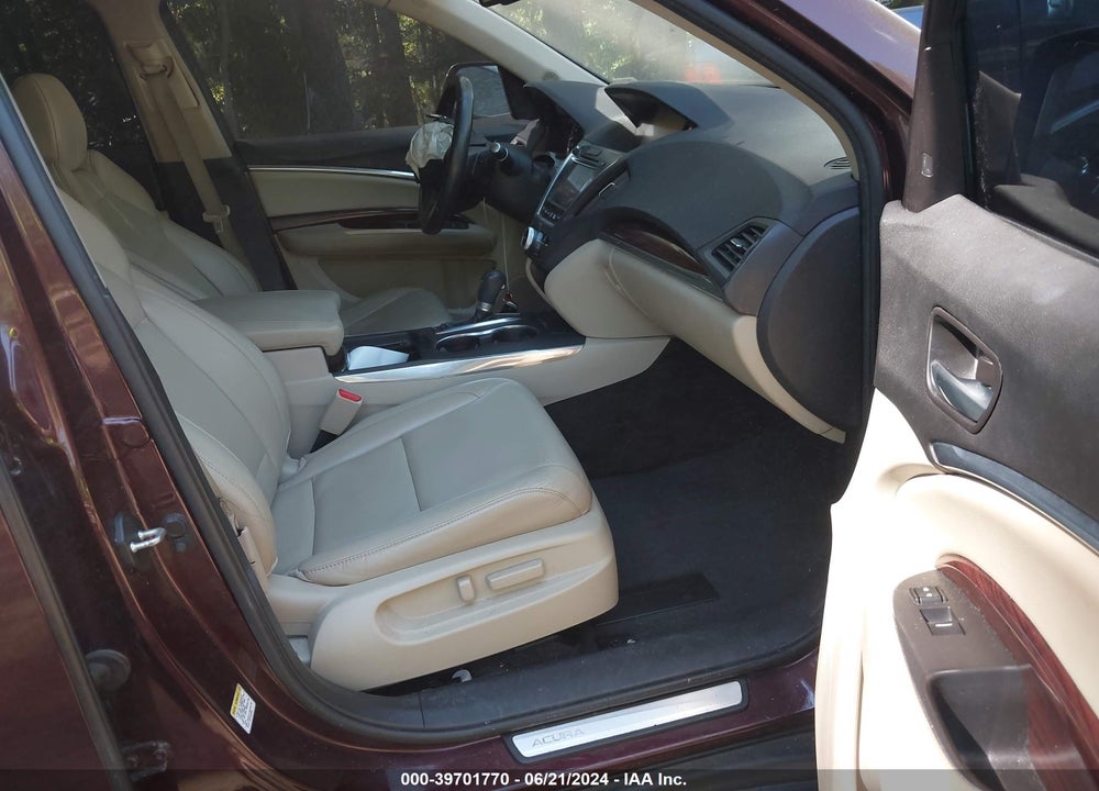 2015 ACURA MDX TECHNOLOGY PACKAGE VIN: 5FRYD4H40FB021543