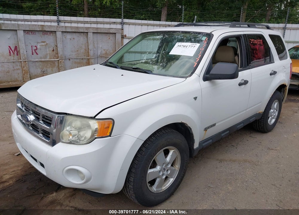 2008 FORD ESCAPE XLT VIN: 1FMCU93108KC61098