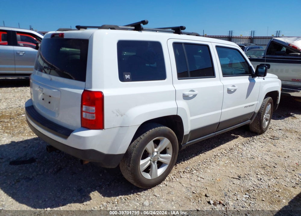 2017 JEEP PATRIOT SPORT 4X4 VIN: 1C4NJRBB4HD196678