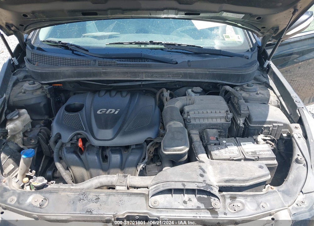 2014 HYUNDAI SONATA VIN: 5NPEB4AC6EH898517