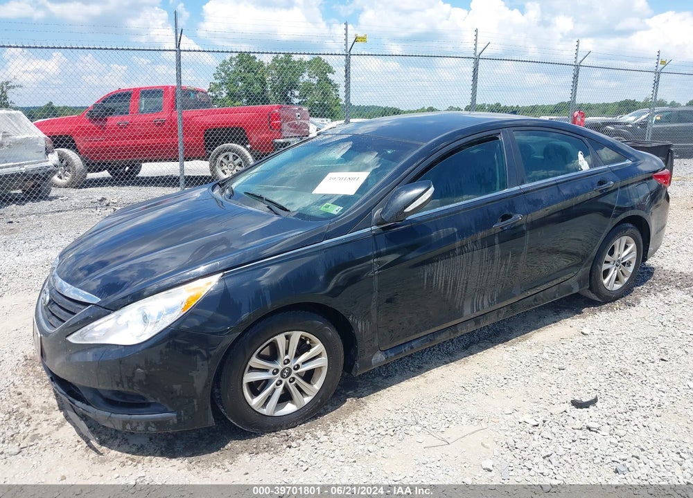 2014 HYUNDAI SONATA VIN: 5NPEB4AC6EH898517