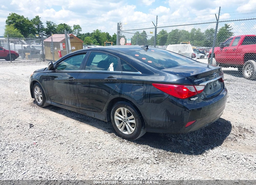 2014 HYUNDAI SONATA VIN: 5NPEB4AC6EH898517