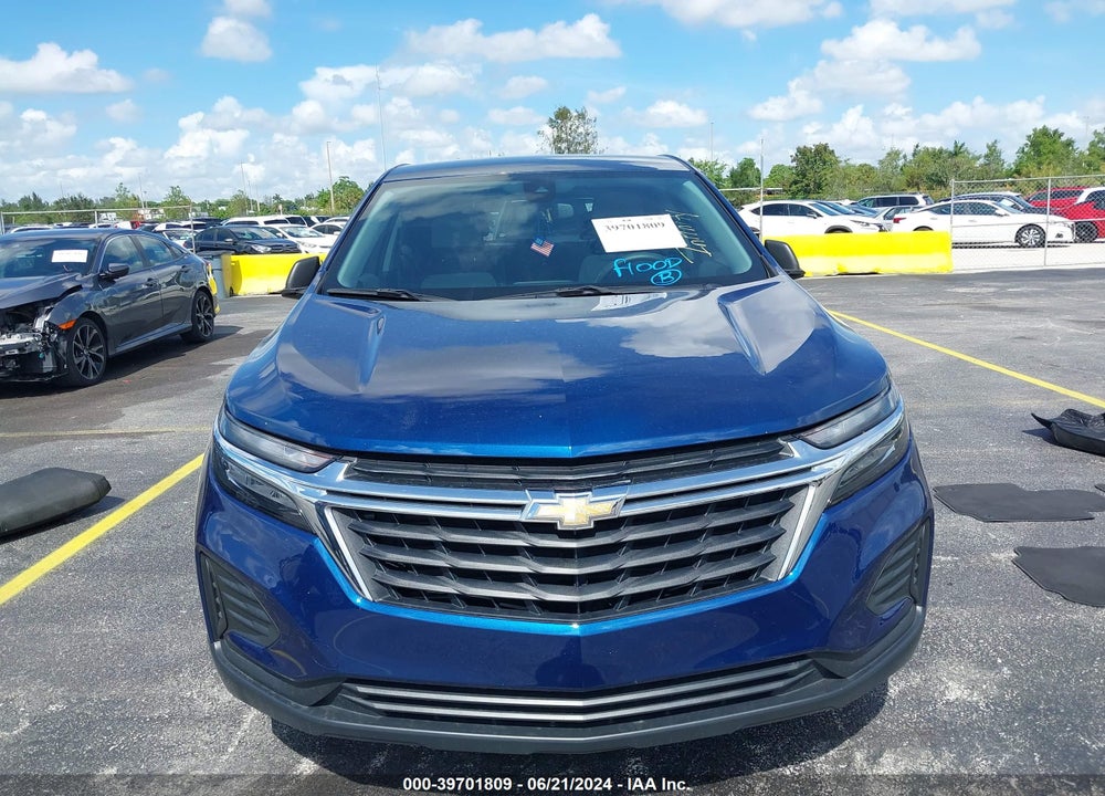 2022 CHEVROLET EQUINOX FWD LS VIN: 3GNAXHEV3NS195814