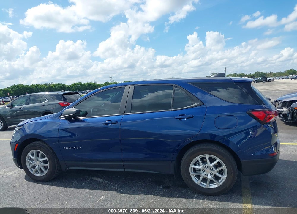 2022 CHEVROLET EQUINOX FWD LS VIN: 3GNAXHEV3NS195814