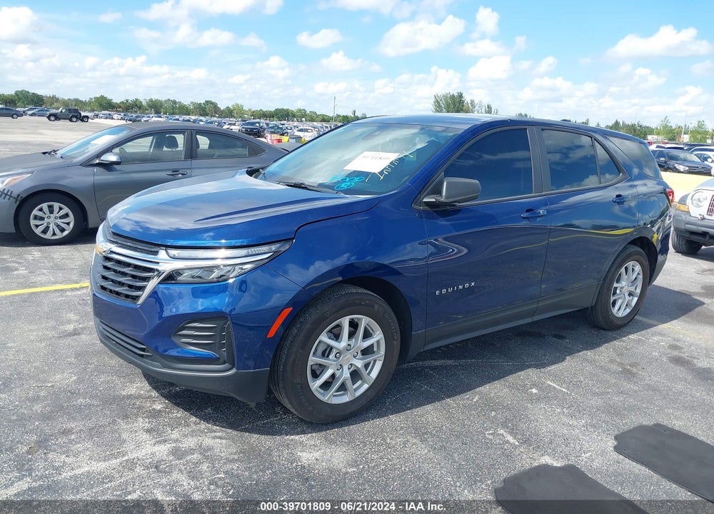 2022 CHEVROLET EQUINOX FWD LS VIN: 3GNAXHEV3NS195814