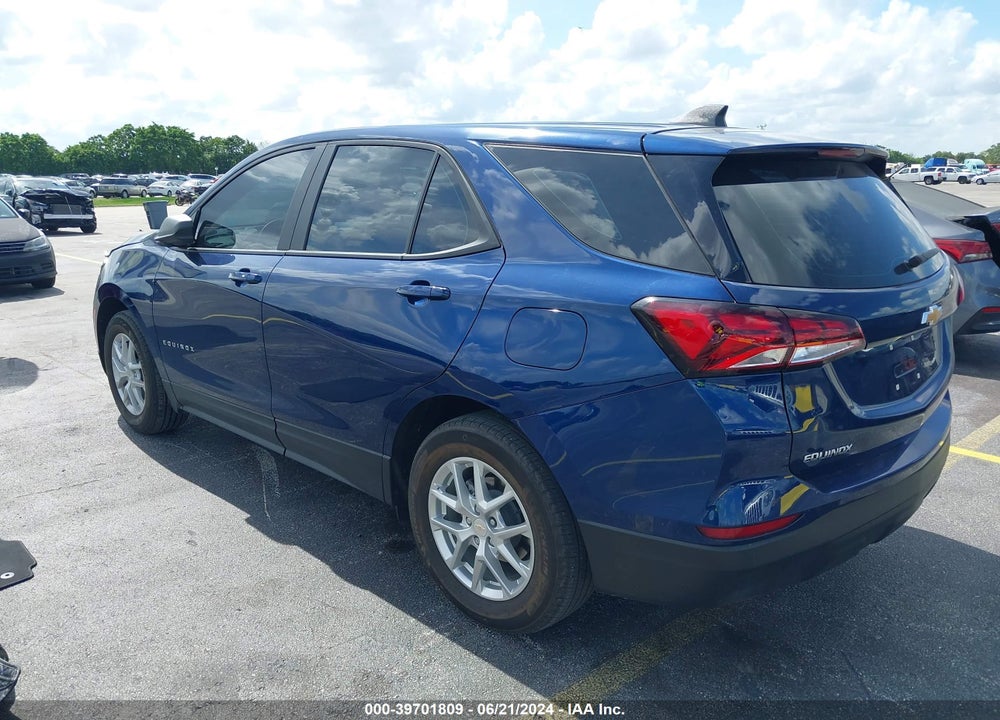 2022 CHEVROLET EQUINOX FWD LS VIN: 3GNAXHEV3NS195814