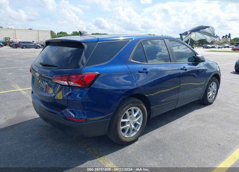 2022 CHEVROLET EQUINOX FWD LS VIN: 3GNAXHEV3NS195814