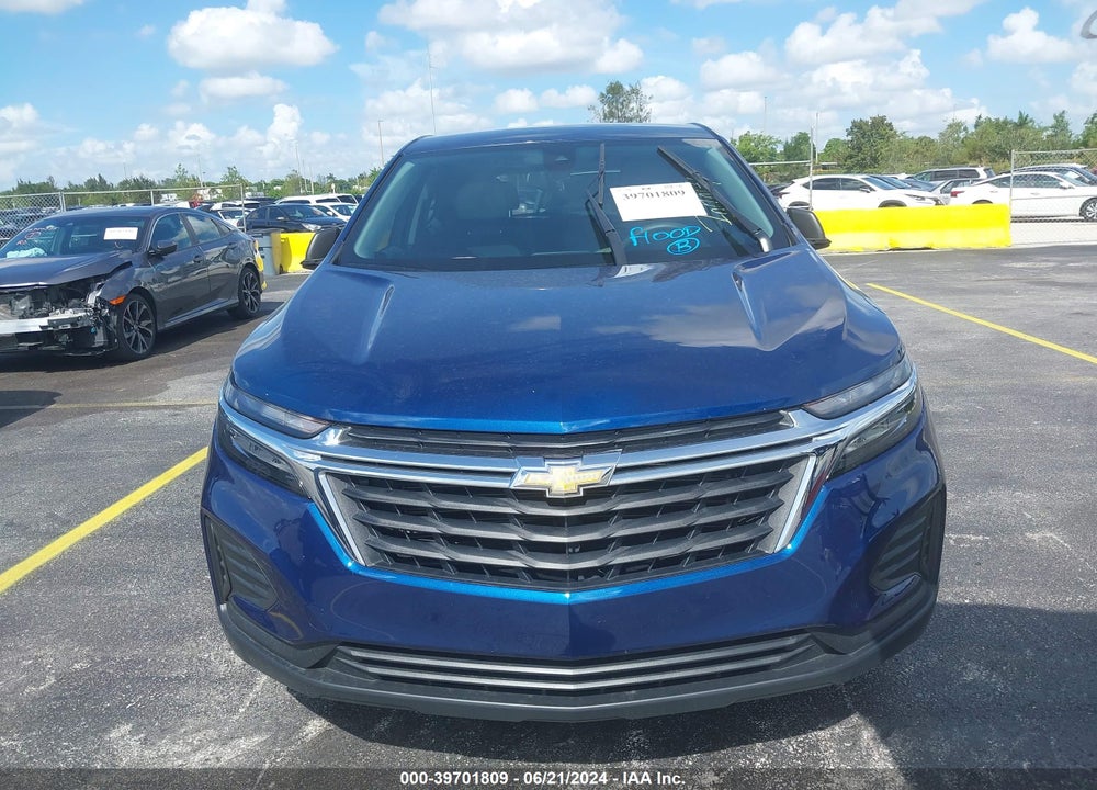 2022 CHEVROLET EQUINOX FWD LS VIN: 3GNAXHEV3NS195814