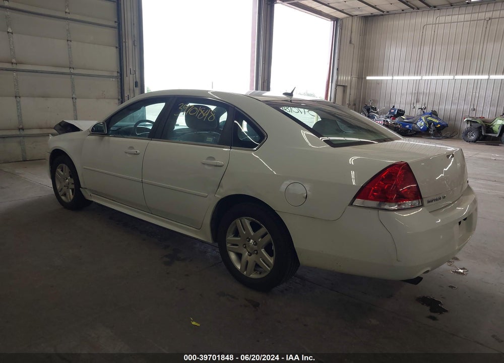 2013 CHEVROLET IMPALA LT VIN: 2G1WG5E34D1211761