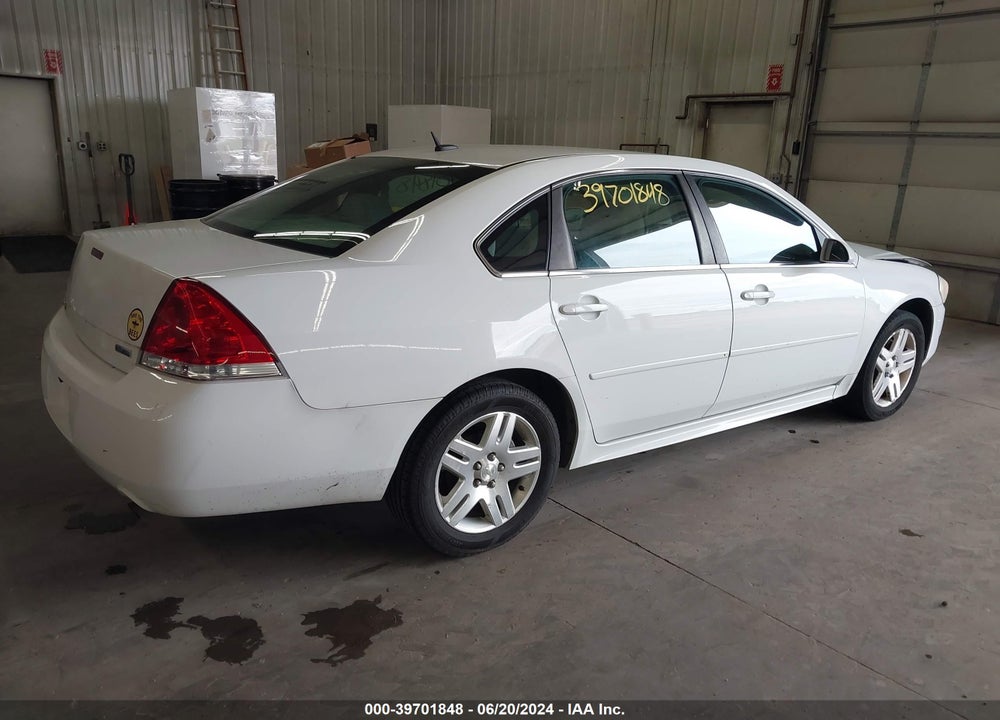 2013 CHEVROLET IMPALA LT VIN: 2G1WG5E34D1211761