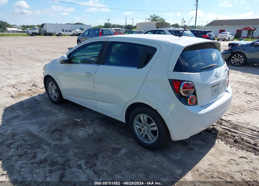 2014 CHEVROLET SONIC LT AUTO VIN: 1G1JC6SH8E4131980