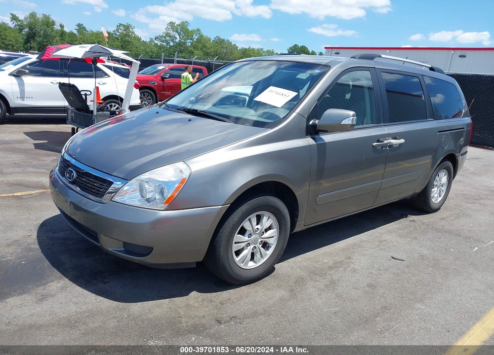 2011 KIA SEDONA LX VIN: KNDMG4C76B6388106