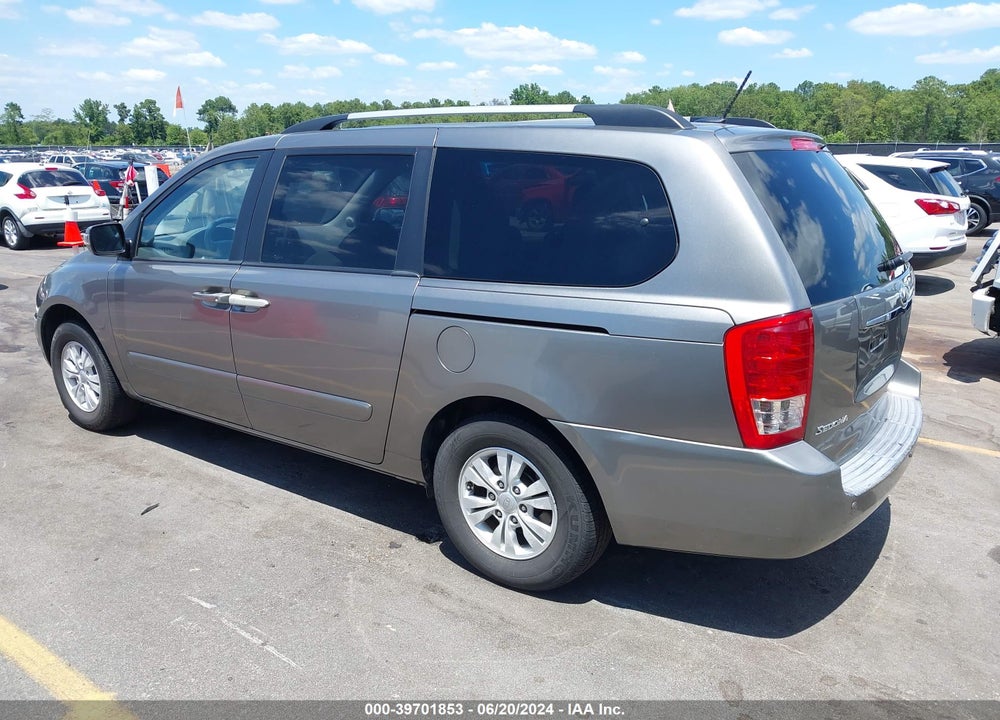 2011 KIA SEDONA LX VIN: KNDMG4C76B6388106