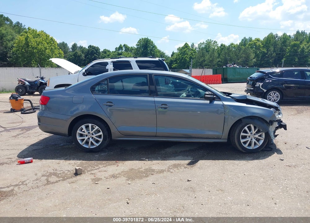 2011 VOLKSWAGEN JETTA 2.5L SE VIN: 3VWDZ7AJ5BM026873