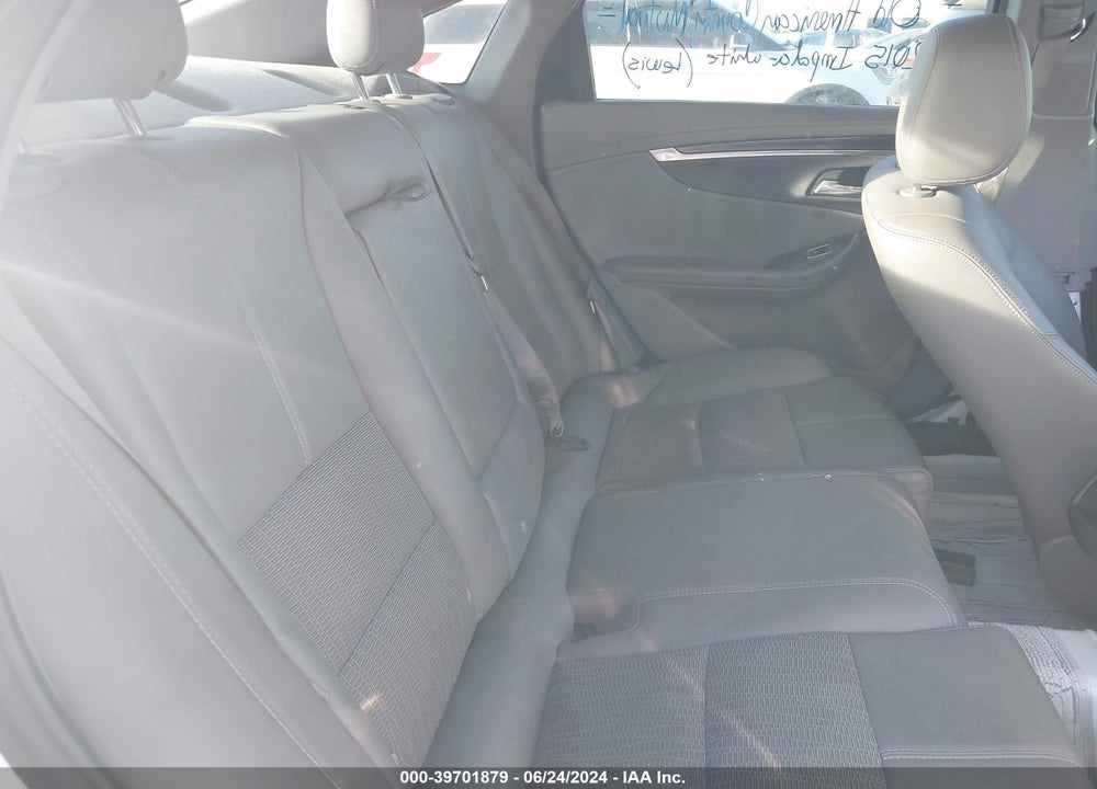 2015 CHEVROLET IMPALA 2LT VIN: 2G1125S37F9183309