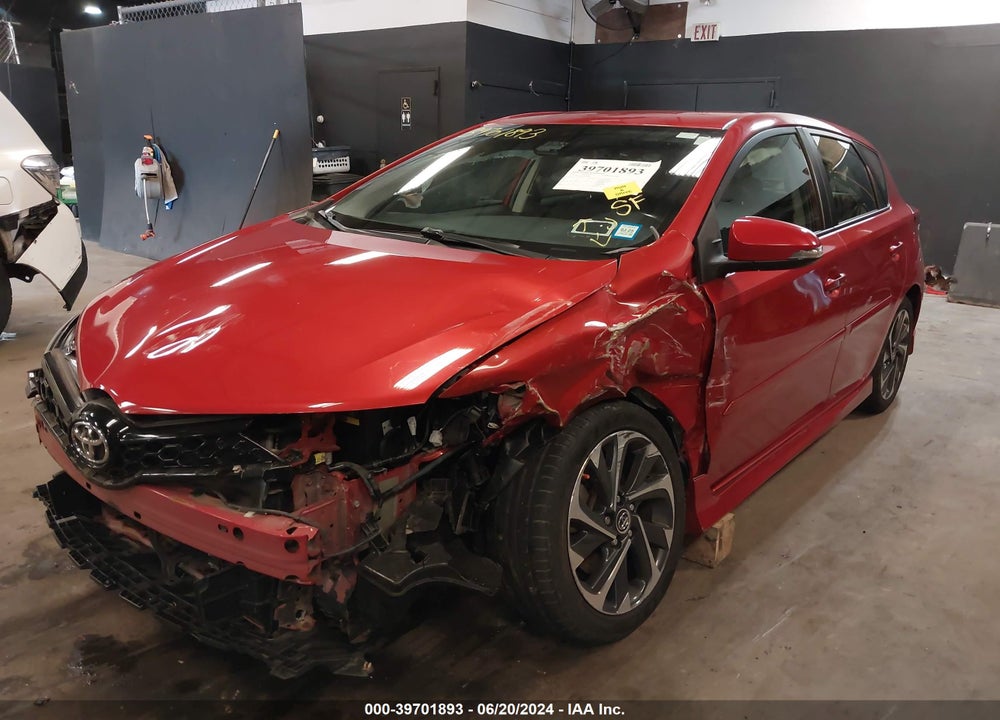 2017 TOYOTA COROLLA IM VIN: JTNKARJE2HJ527849