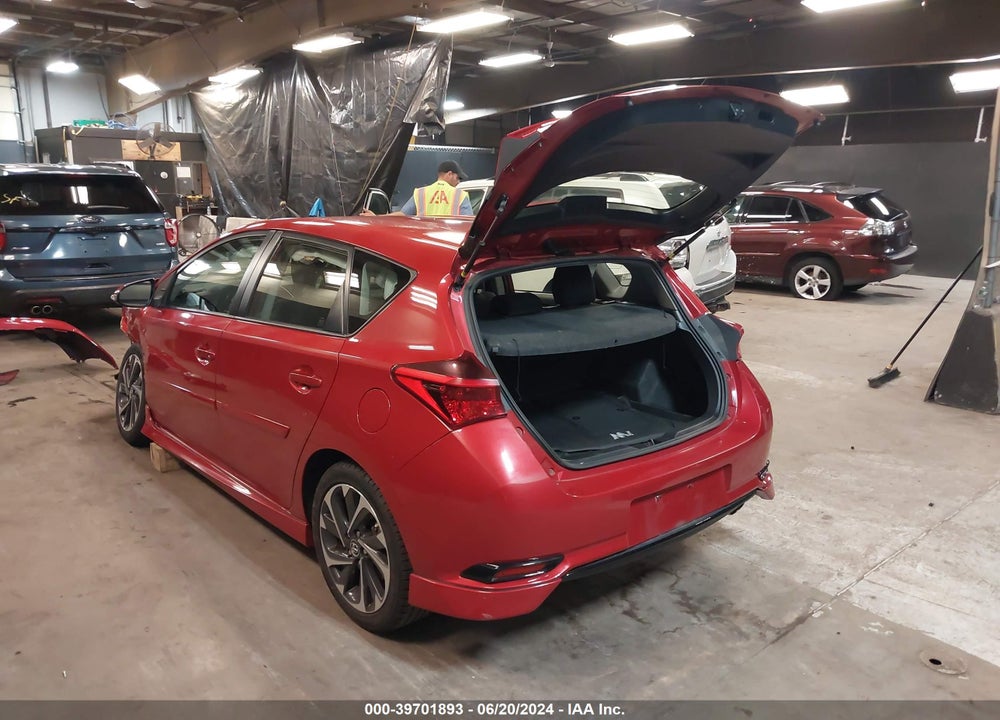 2017 TOYOTA COROLLA IM VIN: JTNKARJE2HJ527849