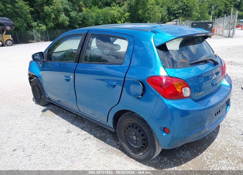 2015 MITSUBISHI MIRAGE DE/RF VIN: ML32A3HJ2FH032059