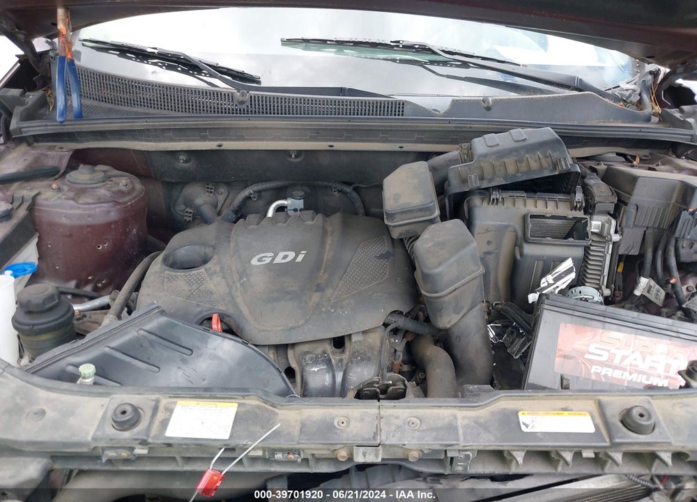 2013 KIA SORENTO LX VIN: 5XYKTCA64DG327781