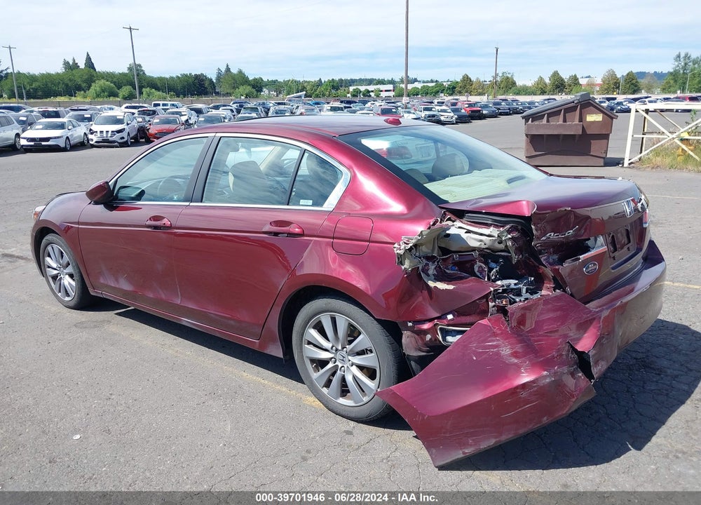 2012 HONDA ACCORD 2.4 EX-L VIN: 1HGCP2F89CA089469