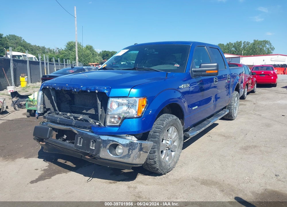 2012 FORD F-150 XLT VIN: 1FTFW1ET8CKD10455
