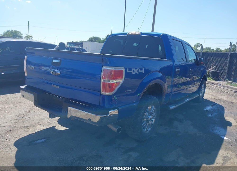 2012 FORD F-150 XLT VIN: 1FTFW1ET8CKD10455