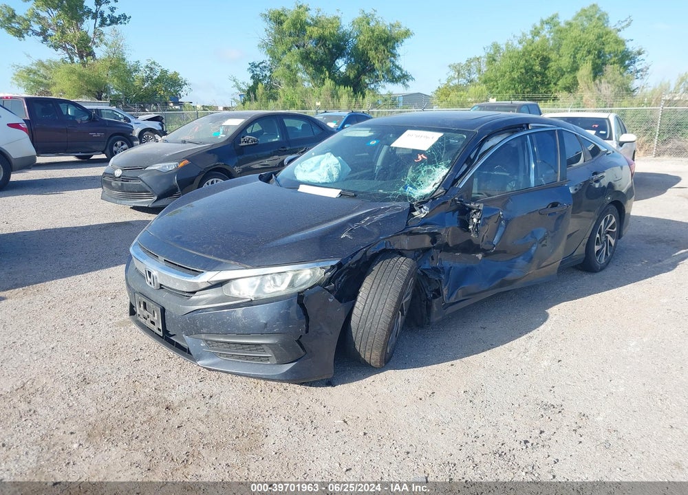 2016 HONDA CIVIC EX VIN: 19XFC2F78GE013260