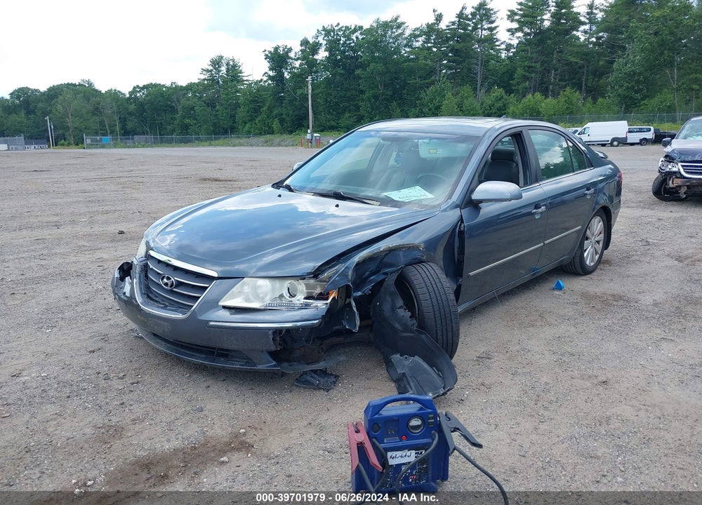 2009 HYUNDAI SONATA LIMITED V6 VIN: 5NPEU46F69H570131