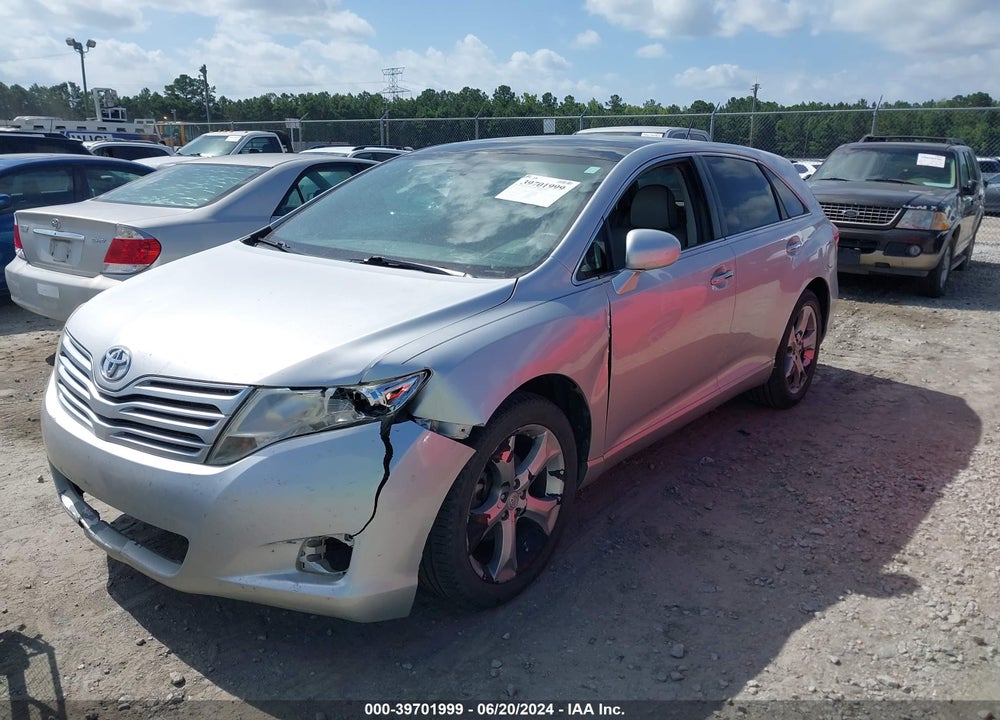 2012 TOYOTA VENZA XLE V6 VIN: 4T3ZK3BB1CU051377