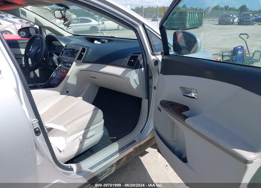 2012 TOYOTA VENZA XLE V6 VIN: 4T3ZK3BB1CU051377