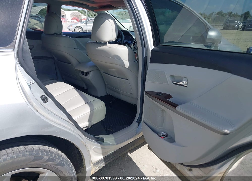 2012 TOYOTA VENZA XLE V6 VIN: 4T3ZK3BB1CU051377