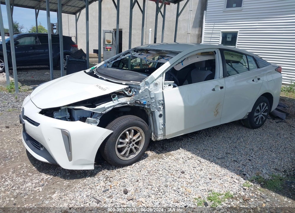 2020 TOYOTA PRIUS LE AWD-E VIN: JTDL9RFUXL3017151