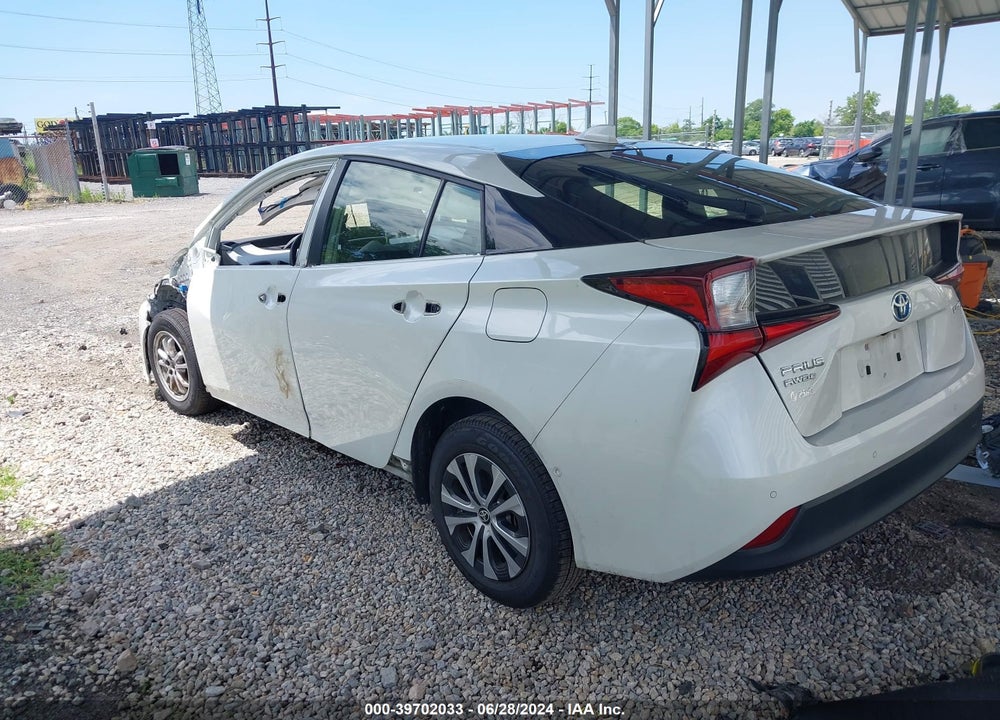 2020 TOYOTA PRIUS LE AWD-E VIN: JTDL9RFUXL3017151