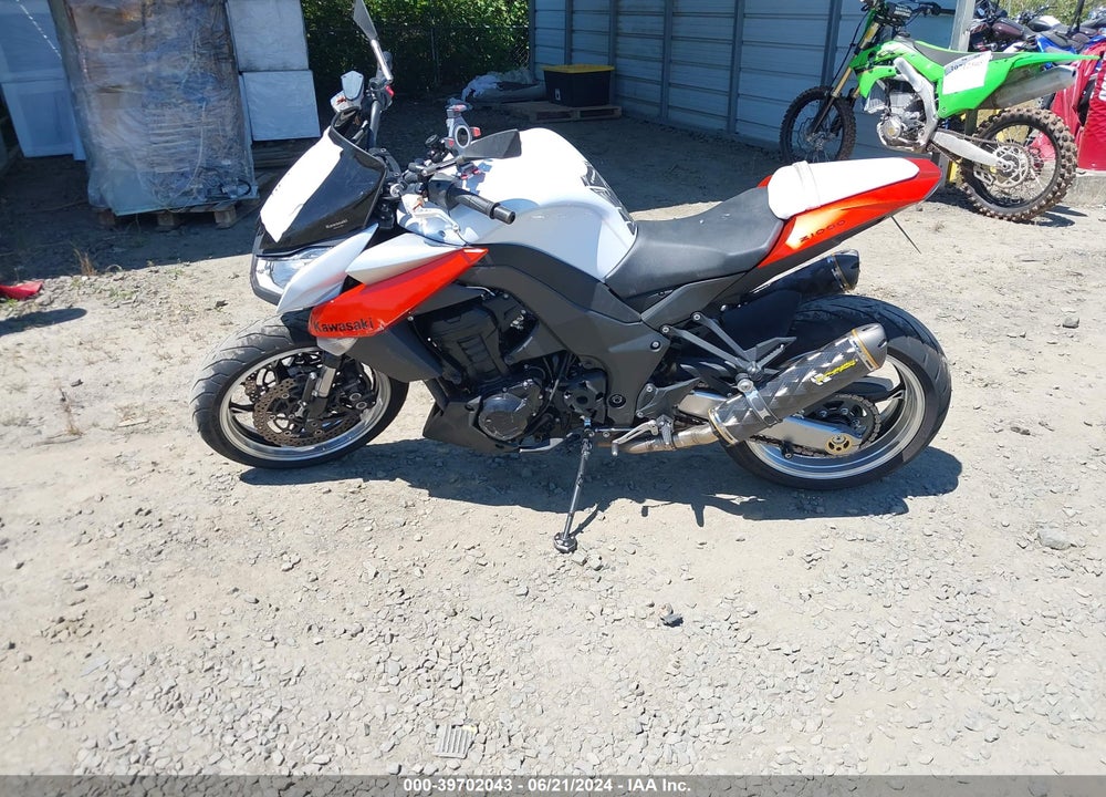 2010 KAWASAKI ZR1000 D VIN: JKAZRCD14AA000624