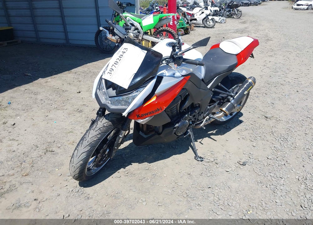 2010 KAWASAKI ZR1000 D VIN: JKAZRCD14AA000624