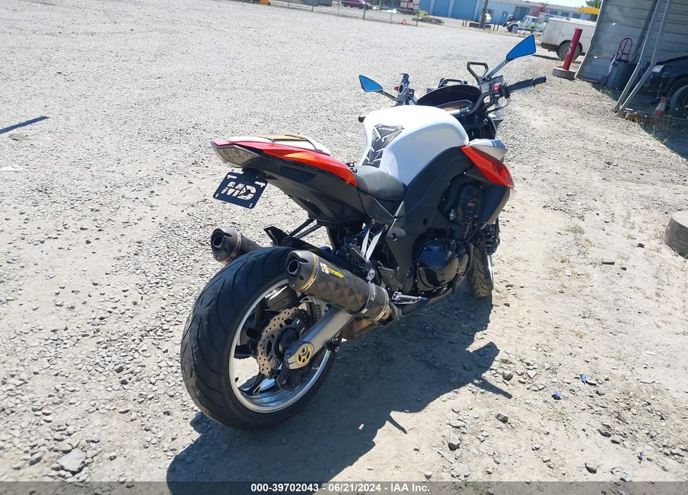 2010 KAWASAKI ZR1000 D VIN: JKAZRCD14AA000624