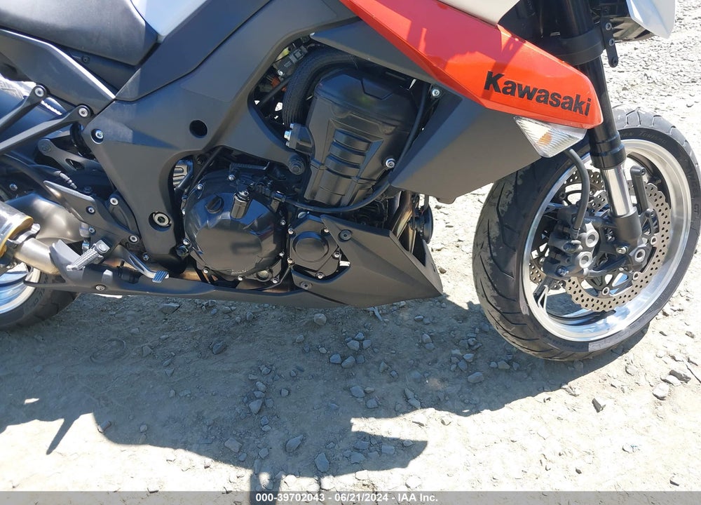 2010 KAWASAKI ZR1000 D VIN: JKAZRCD14AA000624