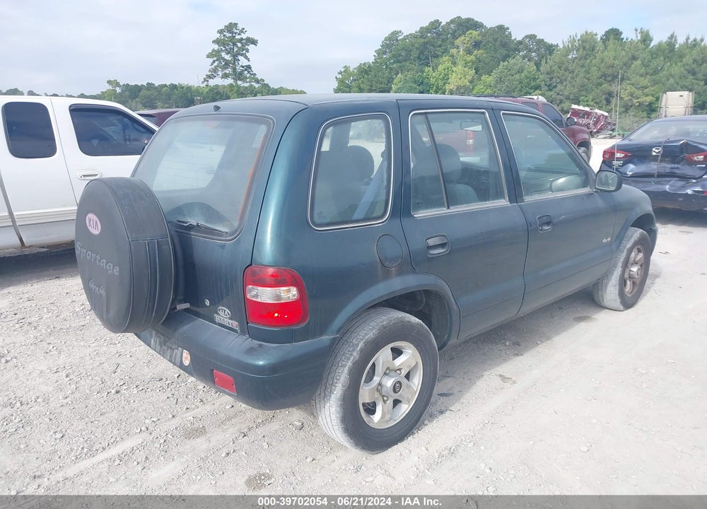 2001 KIA SPORTAGE EX/LIMITED VIN: KNDJA723215700110