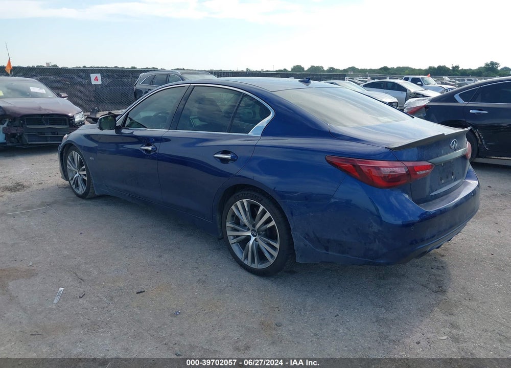 2019 INFINITI Q50 3.0T SPORT VIN: JN1EV7AP3KM511759