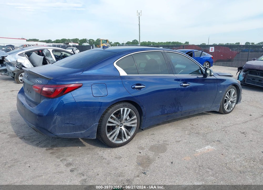 2019 INFINITI Q50 3.0T SPORT VIN: JN1EV7AP3KM511759