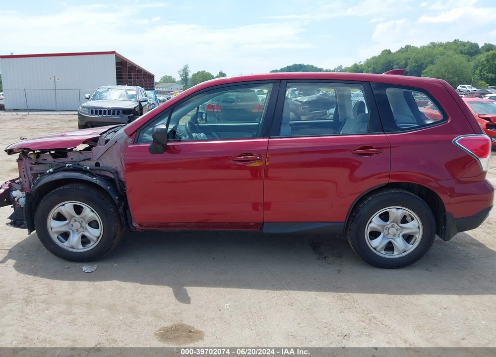 2018 SUBARU FORESTER 2.5I VIN: JF2SJAAC5JH612347