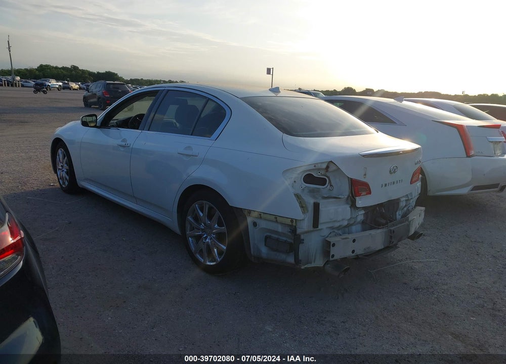 2009 INFINITI G37 JOURNEY VIN: JNKCV61E19M010925