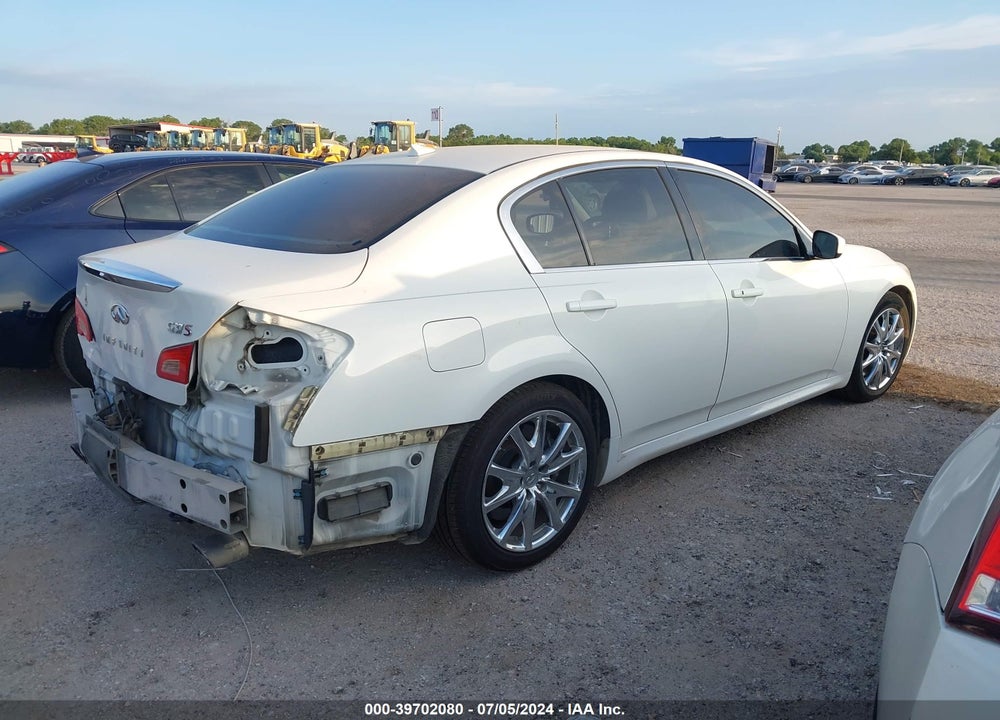 2009 INFINITI G37 JOURNEY VIN: JNKCV61E19M010925